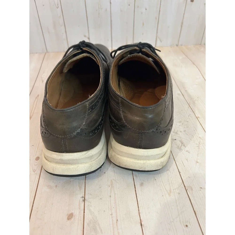 Belvedere‎ Eric Mens 12D Brown Leather Wingtip Oxford Hybrid Dress Sneakers